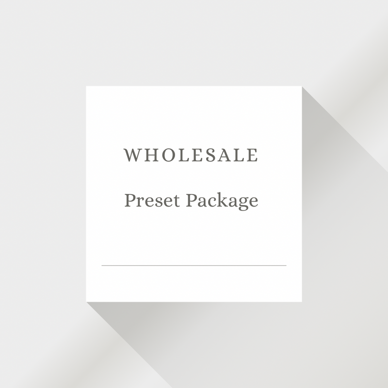 Wholesale Preset Package